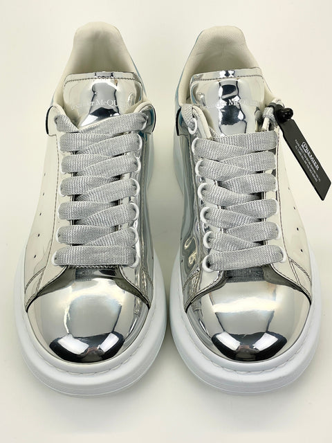Alexander McQueen Oversized  'Magic Mirror Silver White' | EU M 41.5 / US M 8.5