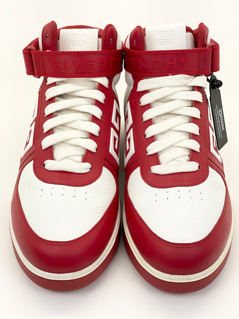 Givenchy G-4 Sneaker High 'White Red' | EU M 43 / US M 10
