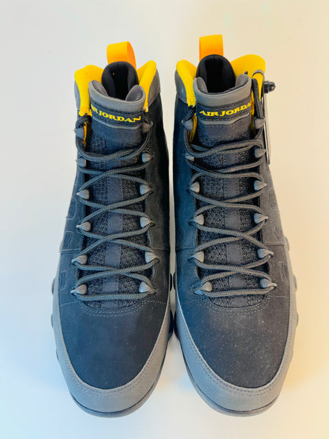 Air Jordan 9 Retro 'Dark Charcoal University Gold (2021)' | US M 11.5