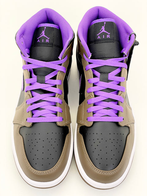 Air Jordan 1 Mid 'Purple Mocha (2023)' | US M 11 (No Box)