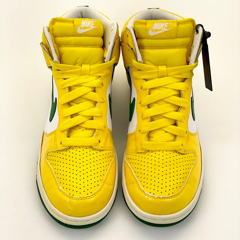 Nike Dunk Hi 'Varsity Maize Pine Green White (2008)' | US M 9