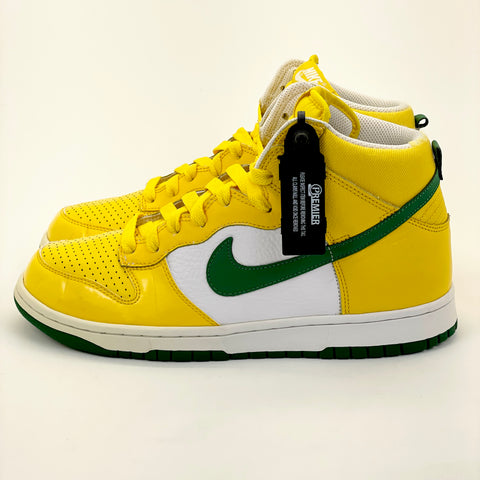 Nike Dunk Hi 'Varsity Maize Pine Green White (2008)' | US M 9
