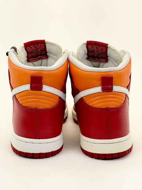 Nike Dunk Hi 'Varsity Red Orange Blaze (2007)' | US M 8.5