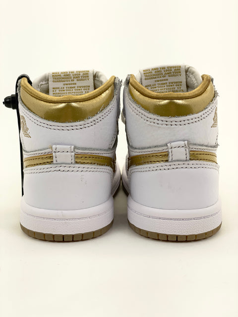 Air Jordan 1 Retro High OG Toddler 'Metallic Gold (2024)' | US 7C (No Box)