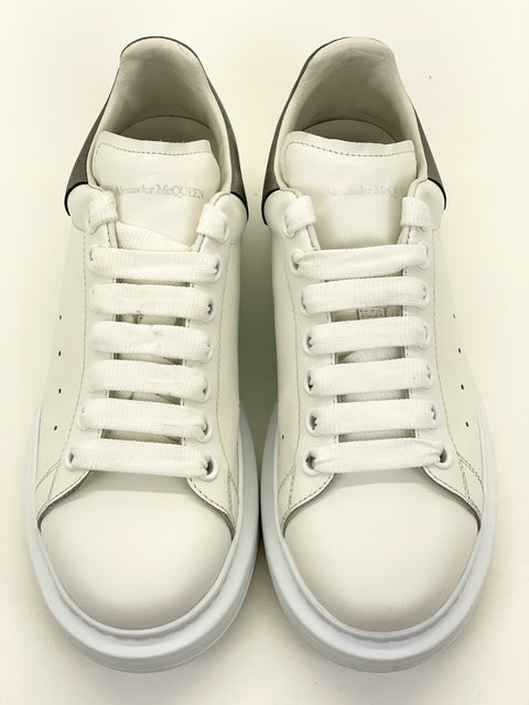 Alexander McQueen Oversized 'White Metallic Platinum' | EU M 40 / US M 7
