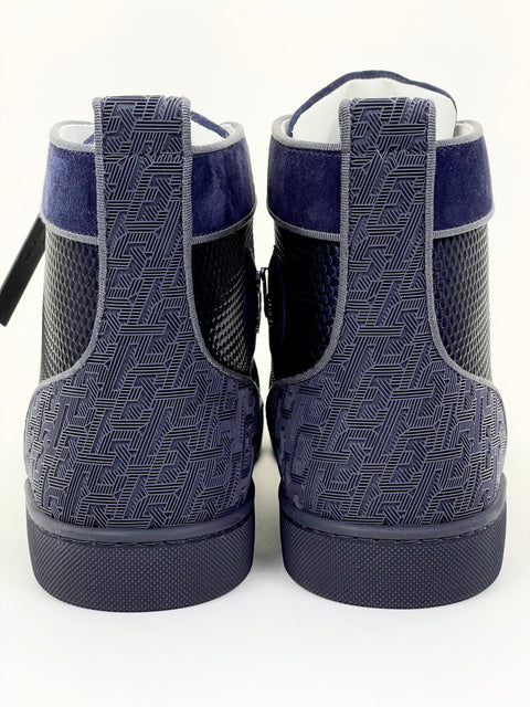 Louboutin Lou Spikes Orlato Flat Hi 'Version Rock' | EU M 44.5 / US M 11.5