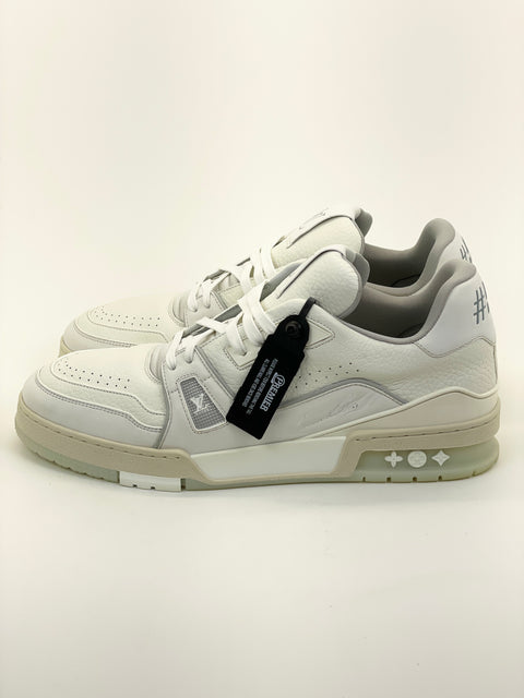Louis Vuitton Trainer Low 'White Grey (2021)' | EU M 42 / US M 9