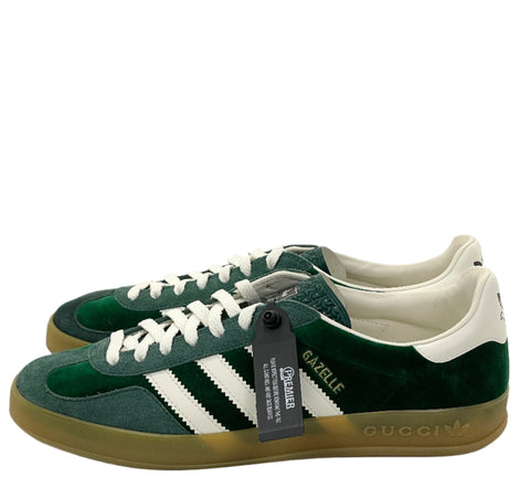 Adidas x Gucci Gazelle 'Green Suede' | EU M 42.5 / US M 9.5