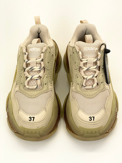 Balenciaga Triple S 'Clear Sole Beige' | EU W 37 / US M 5