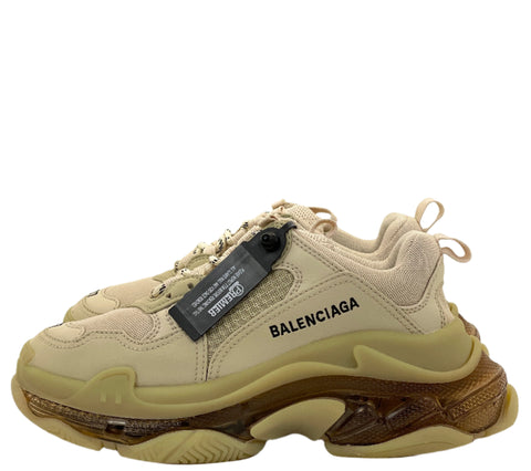 Balenciaga Triple S 'Clear Sole Beige' | EU W 37 / US M 5