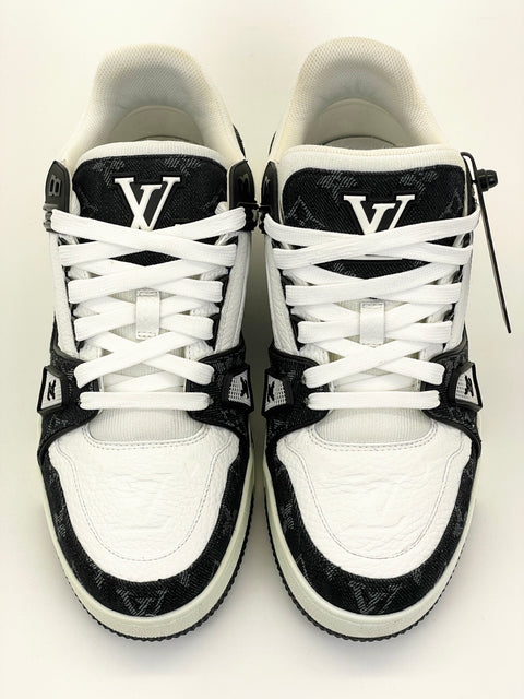 Louis Vuitton Trainer 'White Black Denim' | EU M 38 / US M 5