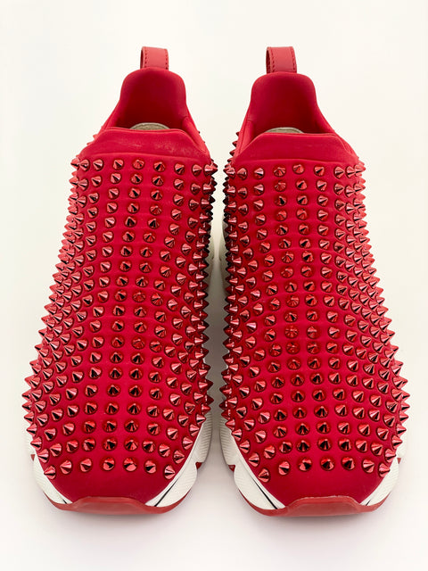 Christian Louboutin Donna Spike Sock 'Red White' | EU W 41 / US W 11