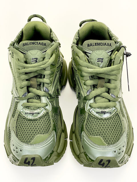 Balenciaga 'Track Runner Olive' | EU M 42 / US M 9