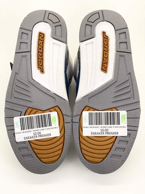 Air Jordan 3 Retro 3 'Wizards (2023)' | US GS 1Y (No Box)