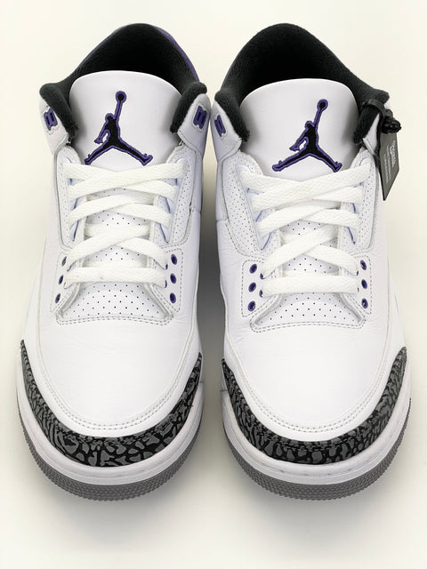 Air Jordan 3 Retro 'Dark Iris (2022)' | US M 11