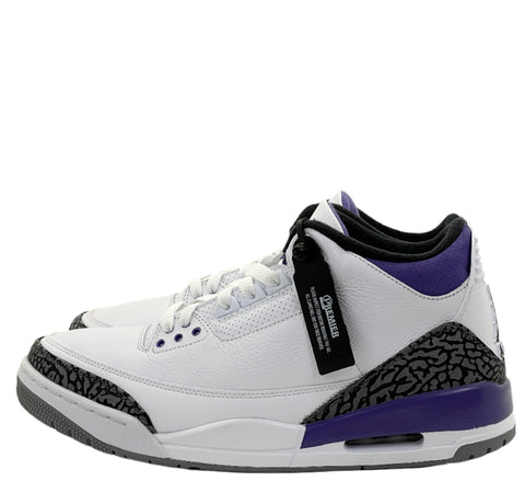 Air Jordan 3 Retro 'Dark Iris (2022)' | US M 11