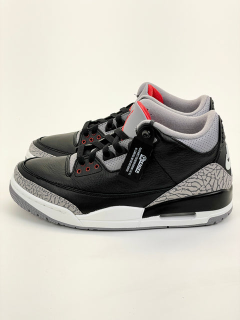 Air Jordan 3 Retro 'Black Cement (2024)' | US M 9