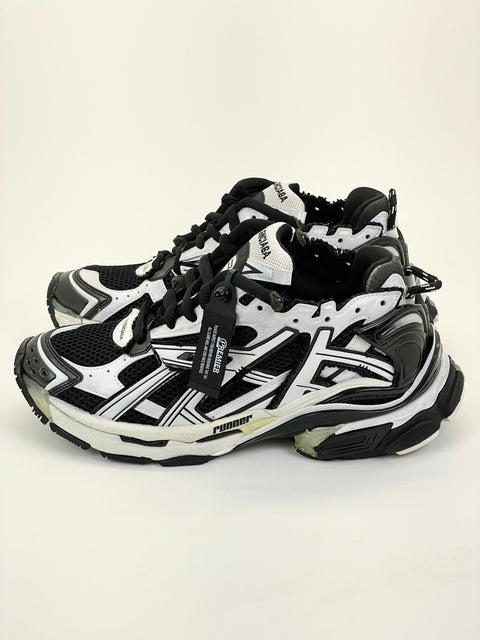 Balenciaga 'White Black Track Runner' | EU M 42 / US M 9