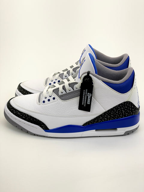 Air Jordan 3 Retro 'Racer Blue (2021)' |US M 10