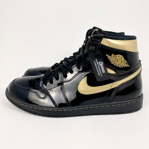 Air Jordan 1 Retro High 'Black Metalic Gold (2020)' | US M 13 (No Box)