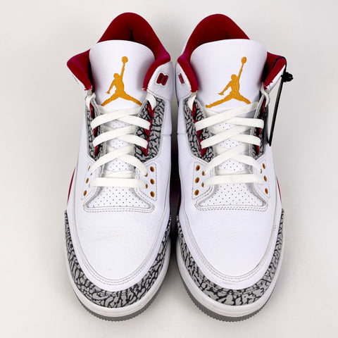 Air Jordan 3 Retro 'Cardinal Red (2022)' | US M 13 (No Box)
