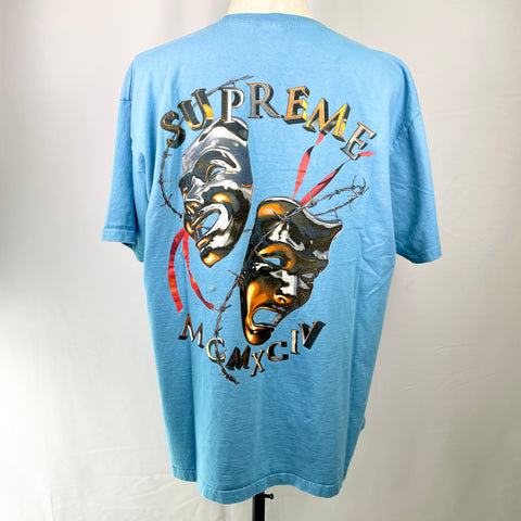 Supreme Laugh Now Tee 'Light Blue' | XL