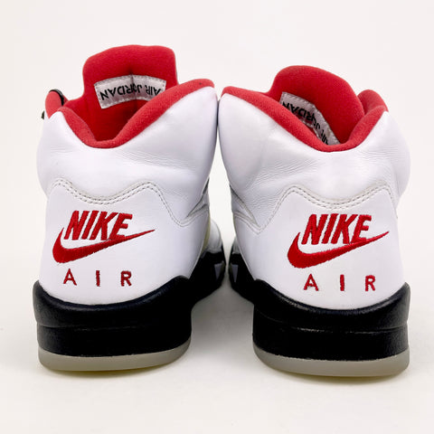 Air Jordan 5 Retro 'Fire Red Silver Tongue (2020)' | US M 9.5