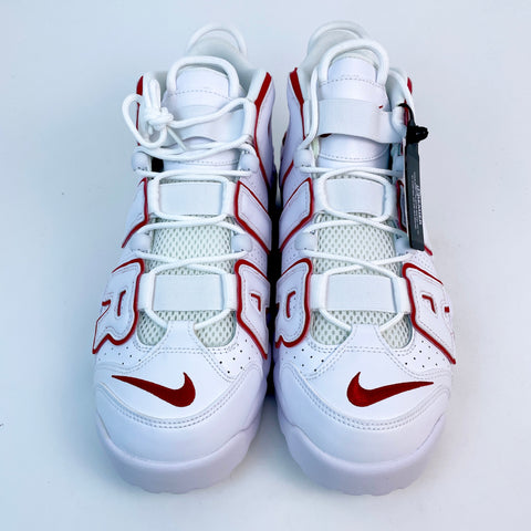 Nike Air More Uptempo 'White Varsity Red Outline (2018)' | US M 10