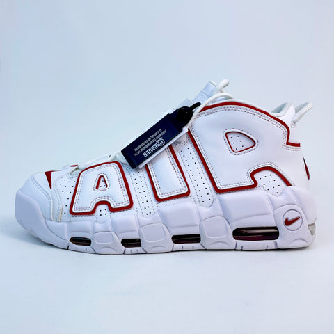 Nike Air More Uptempo 'White Varsity Red Outline (2018)' | US M 10