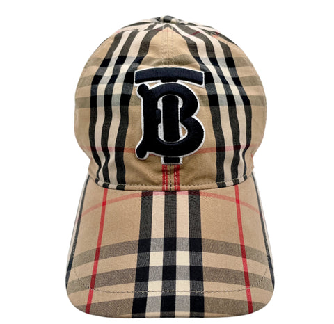 Burberry Cotton Baseball Cap 'Vintage Check' | US X-Small