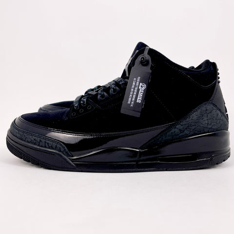 Air Jordan 3 Retro 'Black Cat (2025)' | US M 12