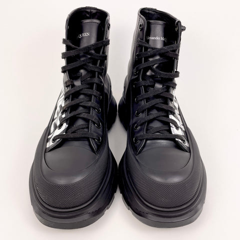 Alexander McQueen Tread  Slick Boot 'Graffiti Black White' | EU M 45 / US M 12