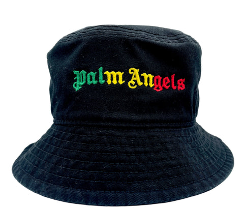 Palm Angels Bucket Hat 'Miami Logo Black' | One Size