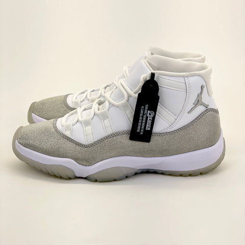 Air Jordan 11 Retro 'White Metalic Silver (2019)' | US W 8 / US GS 6.5Y