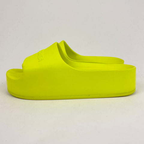 Balenciaga Chunky Slide 'Lime' | EU W 37 / US W 7