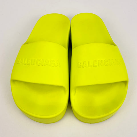 Balenciaga Chunky Slide 'Lime' | EU W 37 / US W 7