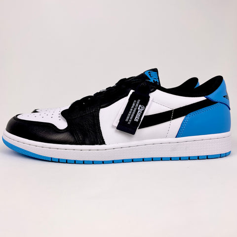 Air Jordan 1 Retro Low OG 'Black Dark Powder Blue (2022)' | US M 14