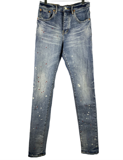 Purple Jeans 'Paint Splatter Denim' | US M 29"