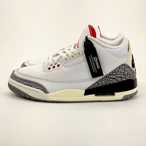 Air Jordan 3 Retro 'White Cement Reimagined (2023)' | US M 8 (No Box)