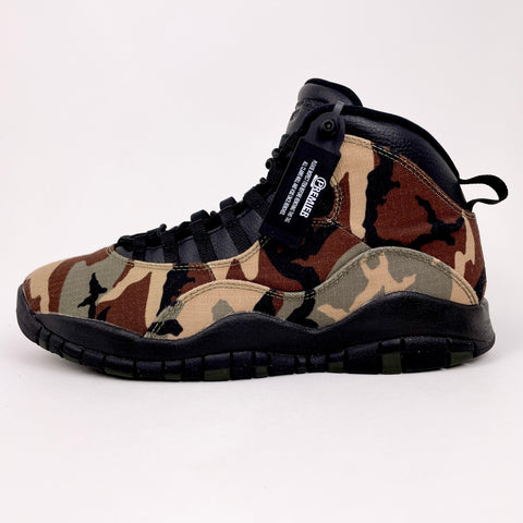 Air Jordan 10 Retro 'Woodland Camo (2019)' | US M 11