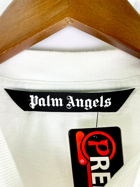 Palm Angels Tee 'LA Spray Logo White' | US M Medium