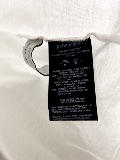 Palm Angels Tee 'LA Spray Logo White' | US M Medium