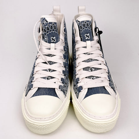 Amiri Court High 'Denim Bandana' | EU M 43 / US M 10