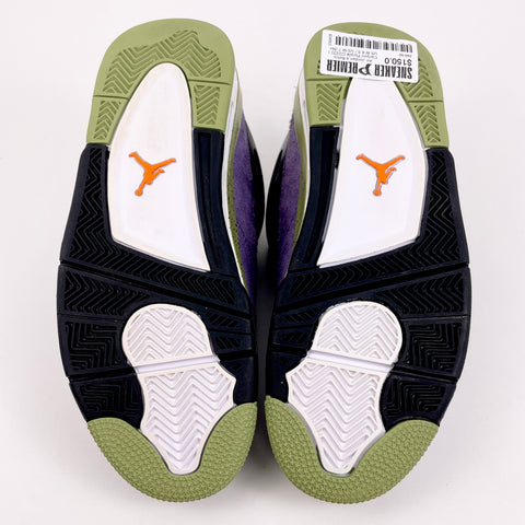Air Jordan 4 Retro 'Canyon Purple (2022)' | US W 8.5 / US M 7 (No Box)