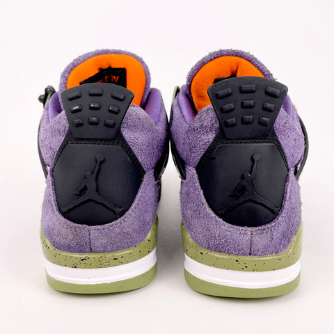 Air Jordan 4 Retro 'Canyon Purple (2022)' | US W 8.5 / US M 7 (No Box)
