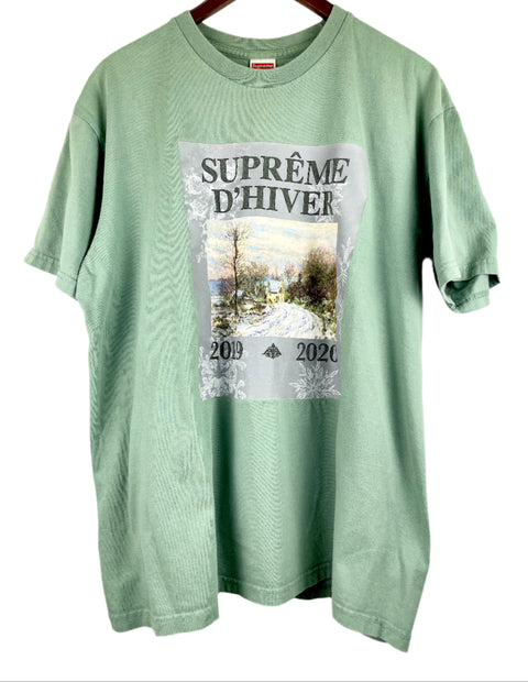 Supreme Tees 'D'Hiver Dusty Teal' | US M X-Large