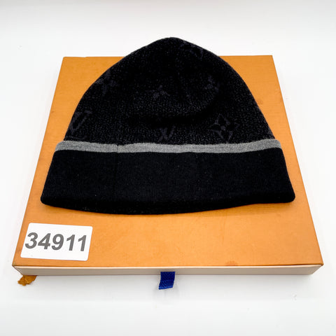 Louis Vuitton Beanie 'Monogram Eclipse Black' | One Size