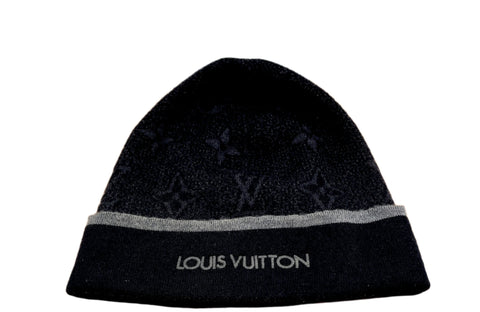 Louis Vuitton Beanie 'Monogram Eclipse Black' | One Size