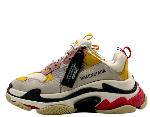 Balenciaga Triple S 'Cream Yellow Red (2018)' | EU W 38 / US W 8