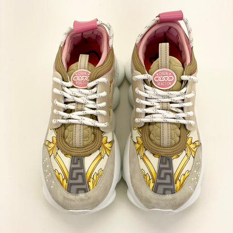 Versace Chain Reaction 'White Pink Yellow' | EU W 37.5 / US W 7.5